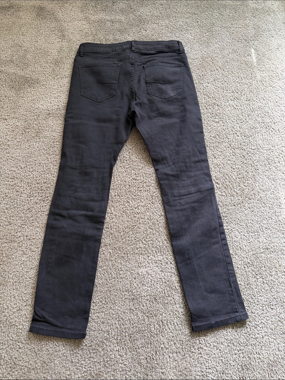 Fashion Nova Men's Black Skinny Ripped Jeans - Picture 3 of 3